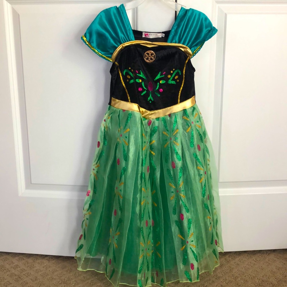 Halloween Anna dress from frozen